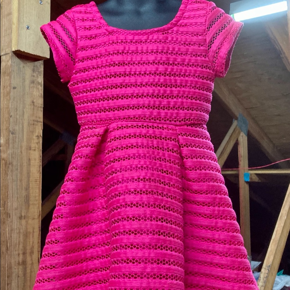 The Children’s Place pink eyelet dress.